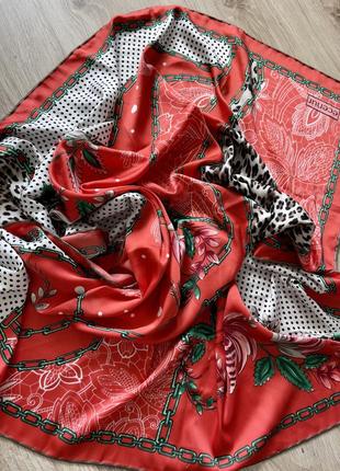 Натуральный шелковый платок ecenur шов роуль4 фото