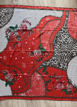 Натуральный шелковый платок ecenur шов роуль1 фото