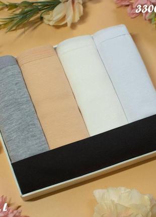 Набір жіночих базових трусиків сліпи 5 штук