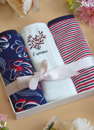 Набір жіночих трусиків сліпи 3 штуки