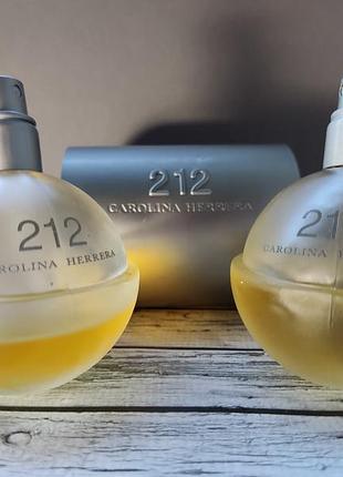 Винтажный женский парфюм 212 carolina herrera распил отлован