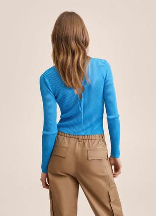 Тонкий светр, светр в рубчик. тонкий свитер, светр яскравий трикотажний в рубчик3 фото