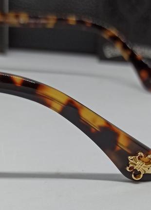 Chrome hearts очки мужские солнцезащитные коричневые в золотой металлической оправе...