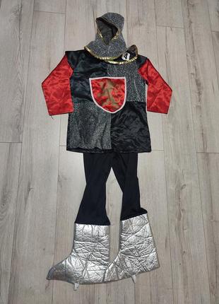 Детский костюм лыцарь, воин, принц на 5-6 лет