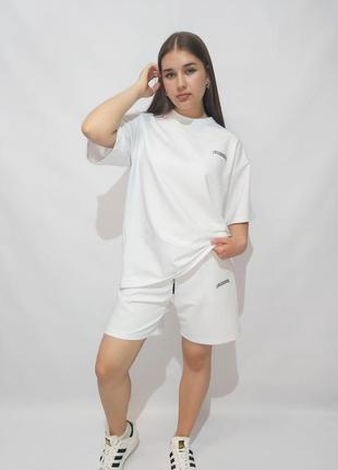 Женский летний спортивный костюм с шортами ''vintage''