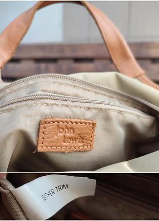 Маленька охайна сумочка john lewis з нейлону та натуральної шкіри лаконічна мініатюрна сумка10 фото