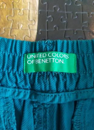 Стильные шорты benetton из котона5 фото