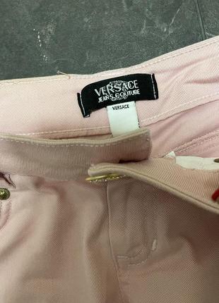Versace 🔥🔥розовые брюки4 фото