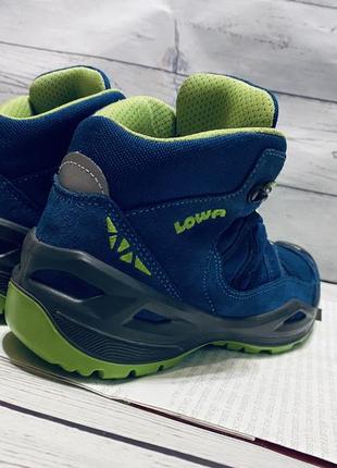 Ботинки водонепроницаемые lowa robin gtx qc goretex, трекинговые5 фото