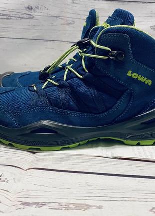 Ботинки водонепроницаемые lowa robin gtx qc goretex, трекинговые3 фото