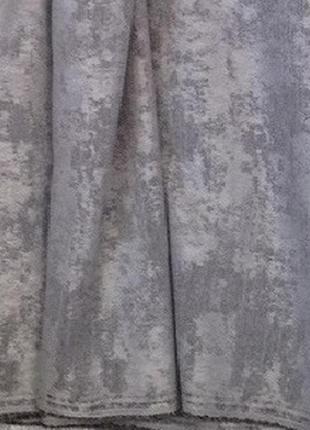 Штори софт "мармур". колір: сірий