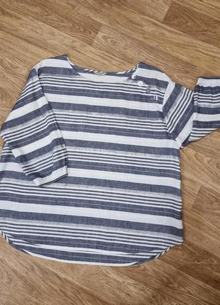 Блуза лляна,uk 18-201 фото