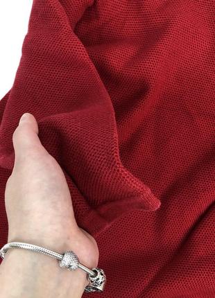 Мужская качественная осення кофта свитер красного цвета wearecph4 фото