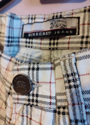 Вінтажні широкі брюки burberry клєтка3 фото