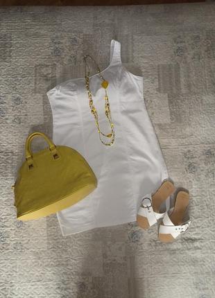 Сарафан джинс, плаття на одне плече. 419