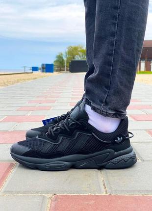 Мужские кроссовки adidas ozweego adiprene pride black v2 / smb