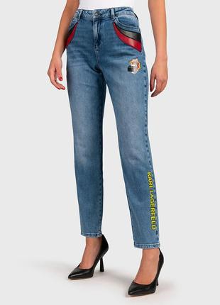 Karl lagerfeld women’s luxury blue denim jeans rrp - $240 жіночі, преміальні джинси1 фото