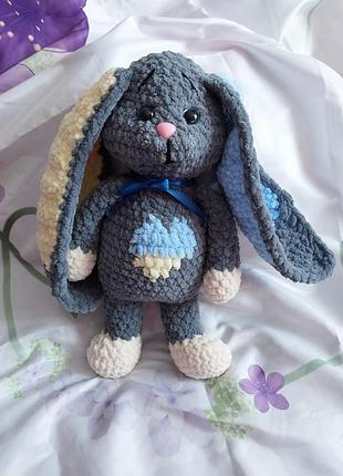 Зайчик-патриот/ручная работа