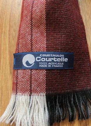 Красивый цветной шарф courtelle made in france