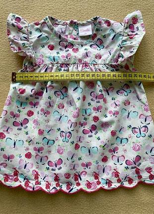 Легеньке бавовняне плаття сукня для дівчинки 2
