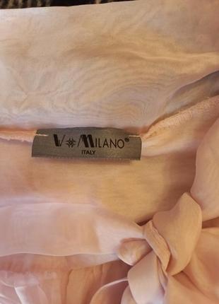 Шелк! италия натуральне шовкове платье сарафан сукня перламутр10 фото