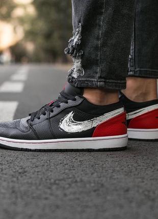 Чоловічі кросівки nike sb dunk black red 42-44