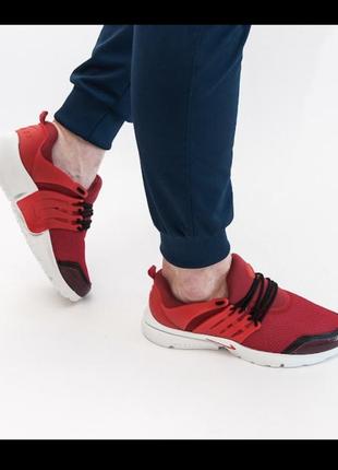 Чоловічі кросівки  nike air presto red