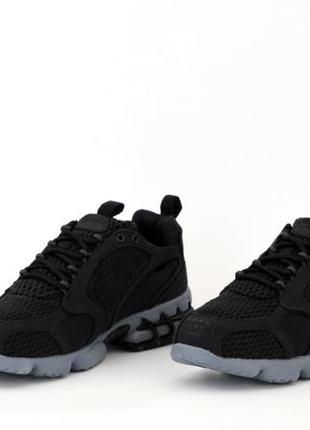 Мужские кроссовки   nike x stussy air zoom spiridon cage black найк зум10 фото