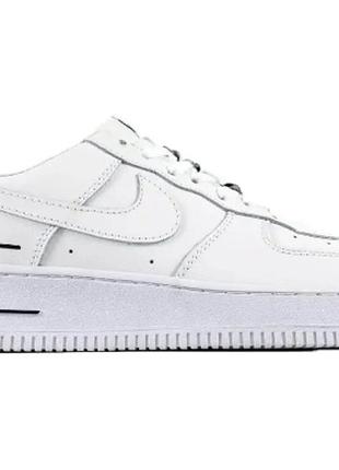 Жіночі кросівки  nike air force 1 double black/white 37