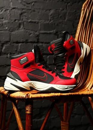 Чоловічі кросівки  nike air trainer 2 supreme winter "black/red" 40