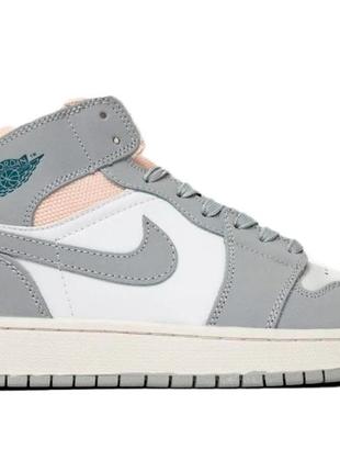 Женские кроссовки  nike air Diamond jordan 1 retro grey 36