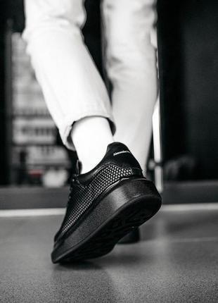 Кроссовки женские alexander mcqueen low larry black александр маквин7 фото