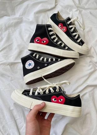 Кеды женские converse high vulcanized конверс4 фото