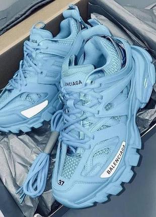 Жіночі кросівки balenciaga track blue premium 36