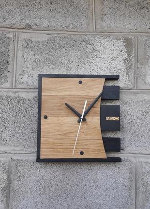 Настенные часы в современном дизайне, необычные настенные часы, деревянные часы5 фото