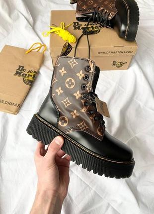 Женские ботинки dr. martens jadon доктор мартинс