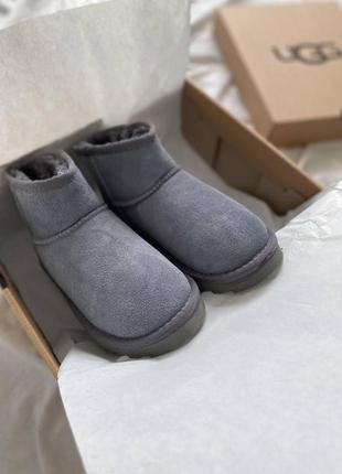 Женские ботинки ugg classic mini  сапоги, угги зимние3 фото