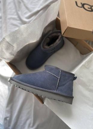 Женские ботинки ugg ultra mini ii boot shade сапоги, угги зимние1 фото