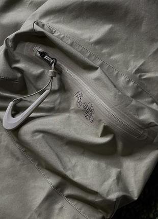 Куртка nike x off-white 007 gore-tex jacket beige (new) | original5 фото