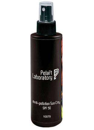 Пеларт спрей солнцезащитный для лица и тела pelart laboratory anti-pollution sun city с spf 50, 100 мл