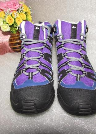 Удобные фирменные ботинки ~quechua~ р 35 /22 см4 фото