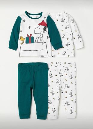 Новый шикарный комплект для новорожденного. h&m.
размер 0-1 месяц