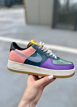 Женские кроссовки nike air force 1 low x undefeated