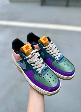 Женские кроссовки nike air force 1 low x undefeated7 фото