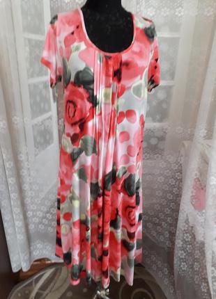 Літня яскрава сукня фірми nalla  ,14 розміру2 фото