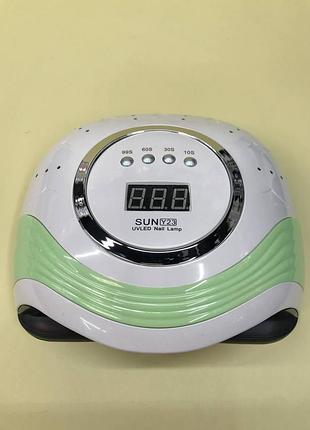 Манікюрна лампа sun y23 248w салатовий