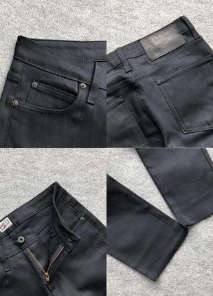 Джинси японського бренду nakes & famous super skinny guy fit japanese denim jeans black9 фото