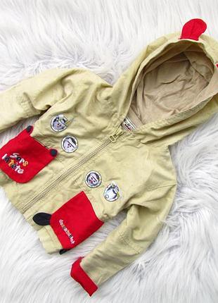 Стильная куртка с капюшоном tom & kiddy