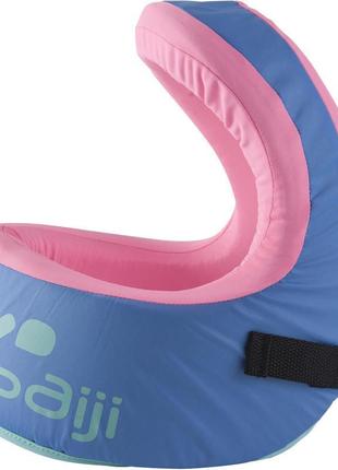 Детский плавательный жилет nabaiji для воды вес ребенка 15 - 25кг розово-голубой5 фото