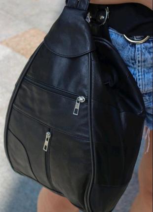 Сумка-рюкзак, натуральная кожа7 фото